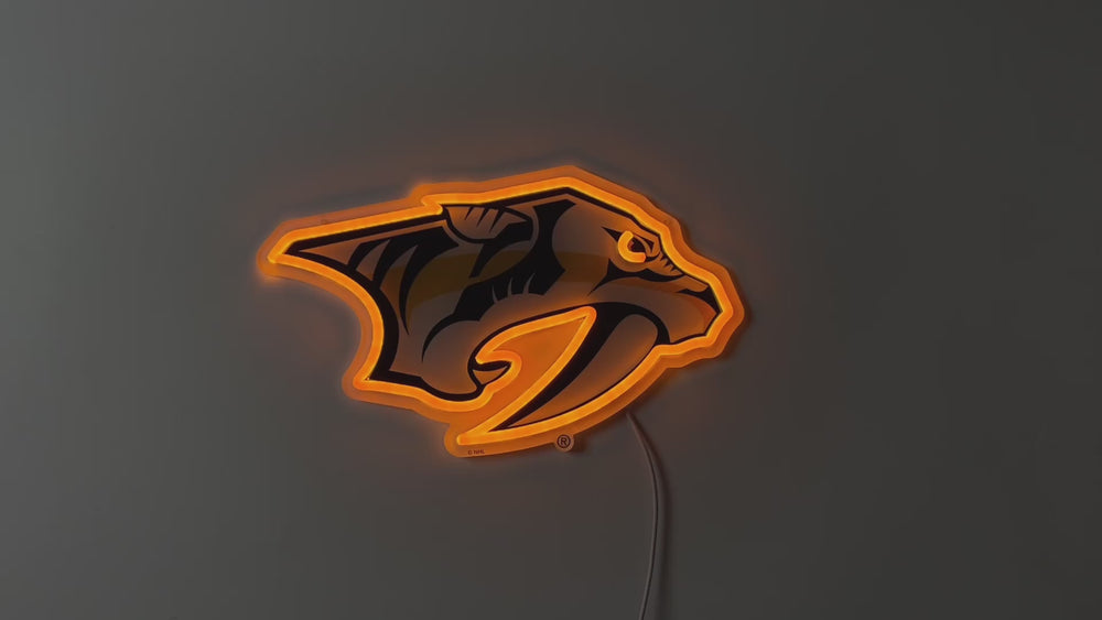 Nashville Predators LED Neon Sign