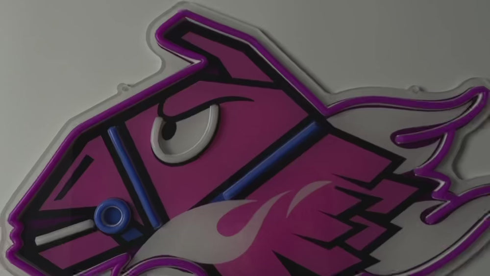 Fortnite Supply Llama LED Neon Sign