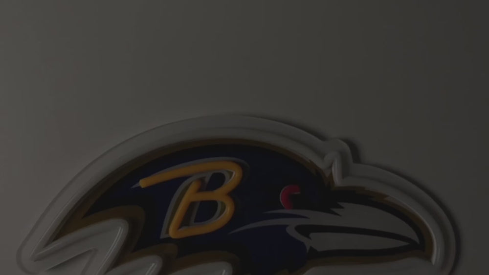 Baltimore Ravens LED Neon Sign