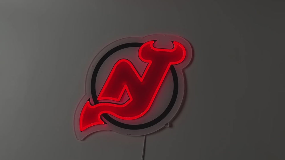 New Jersey Devils LED Neon Sign