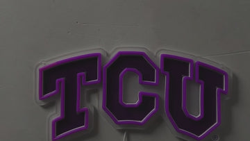 TCU Horned Frogs LED Neon Sign
