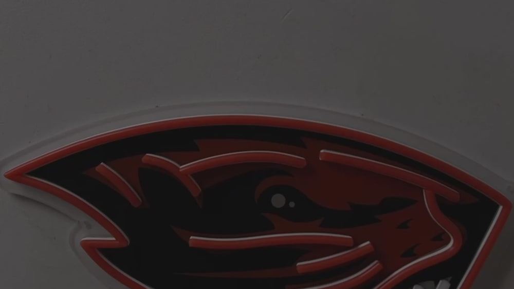 Oregon State Beavers LED Neon Sign