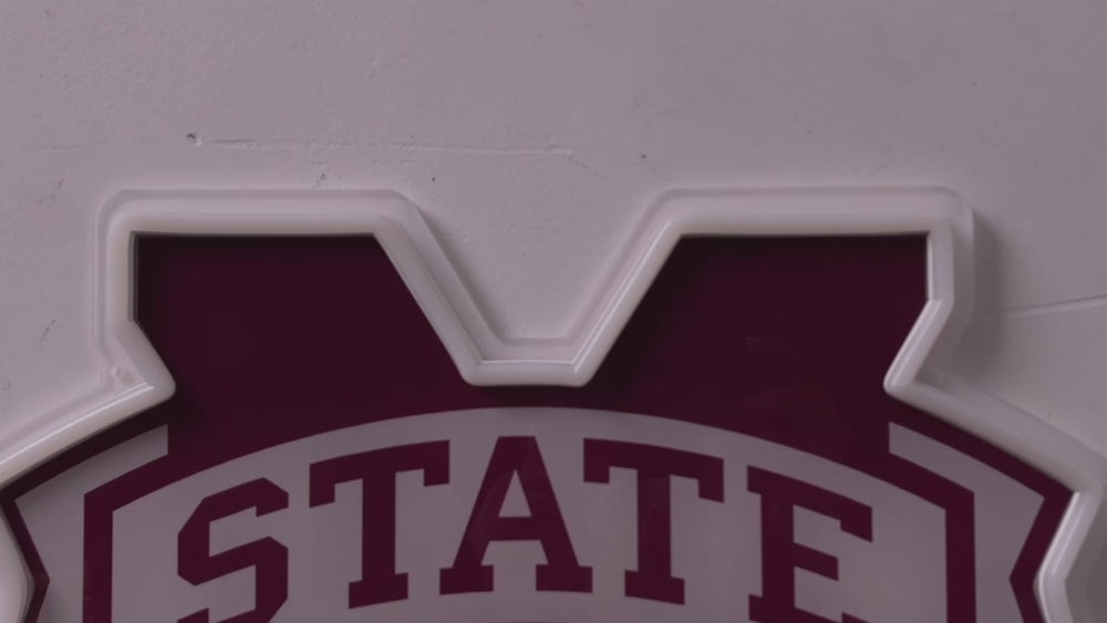 Mississippi State Bulldogs LED Neon Sign