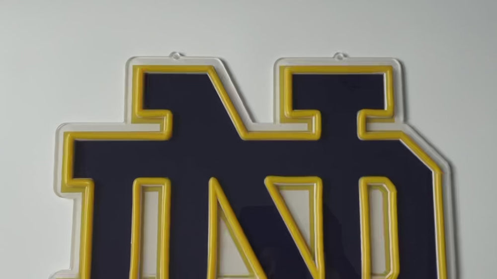 Notre Dame Fighting Irish LED Neon Sign