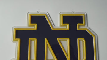 Notre Dame Fighting Irish LED Neon Sign