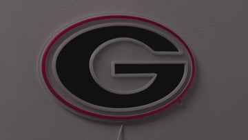 Georgia Bulldogs LED Neon Sign