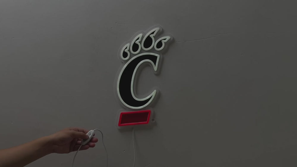 Cincinnati Bearcats LED Neon Sign