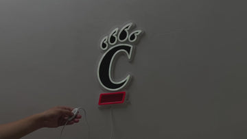 Cincinnati Bearcats LED Neon Sign