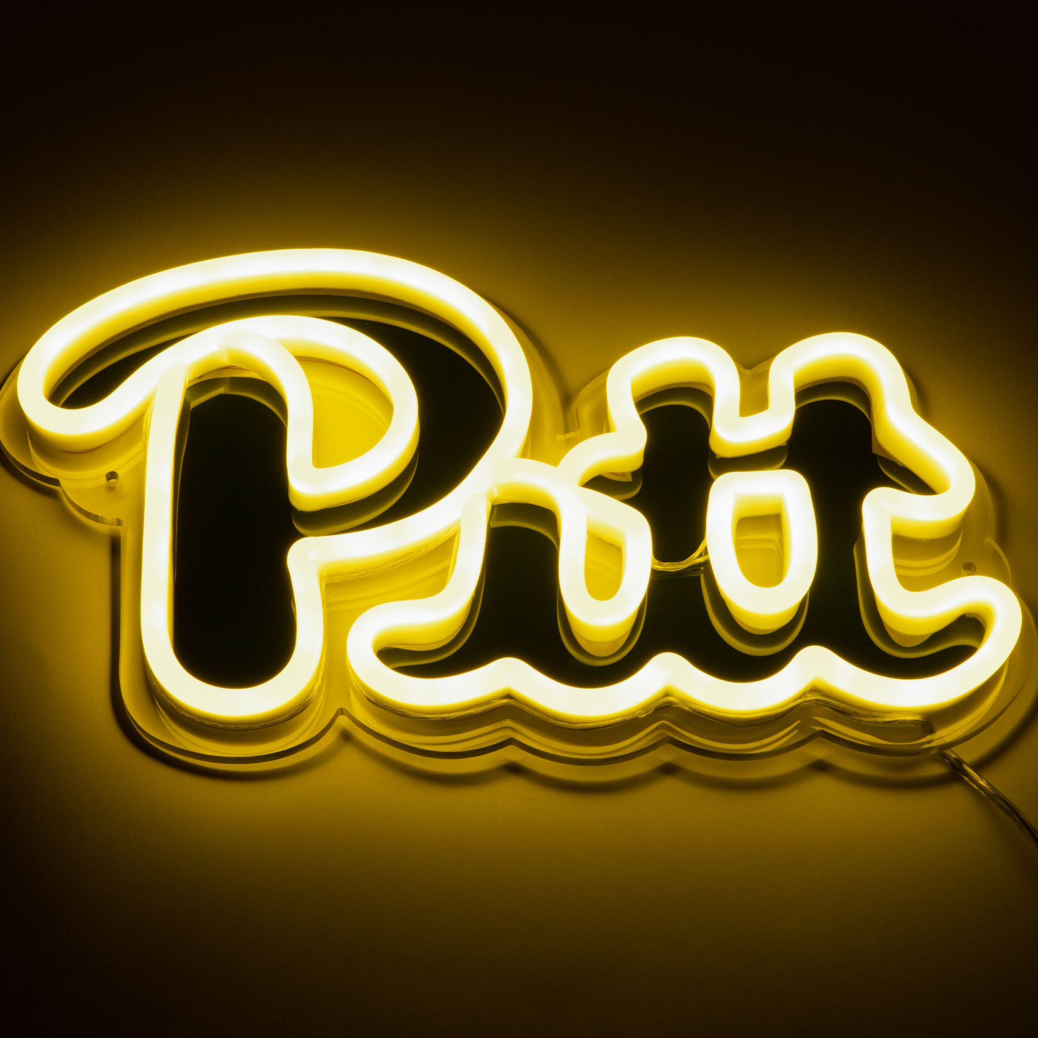 University of Pittsburgh Pitt Logo Neon Sign | Saturday Neon