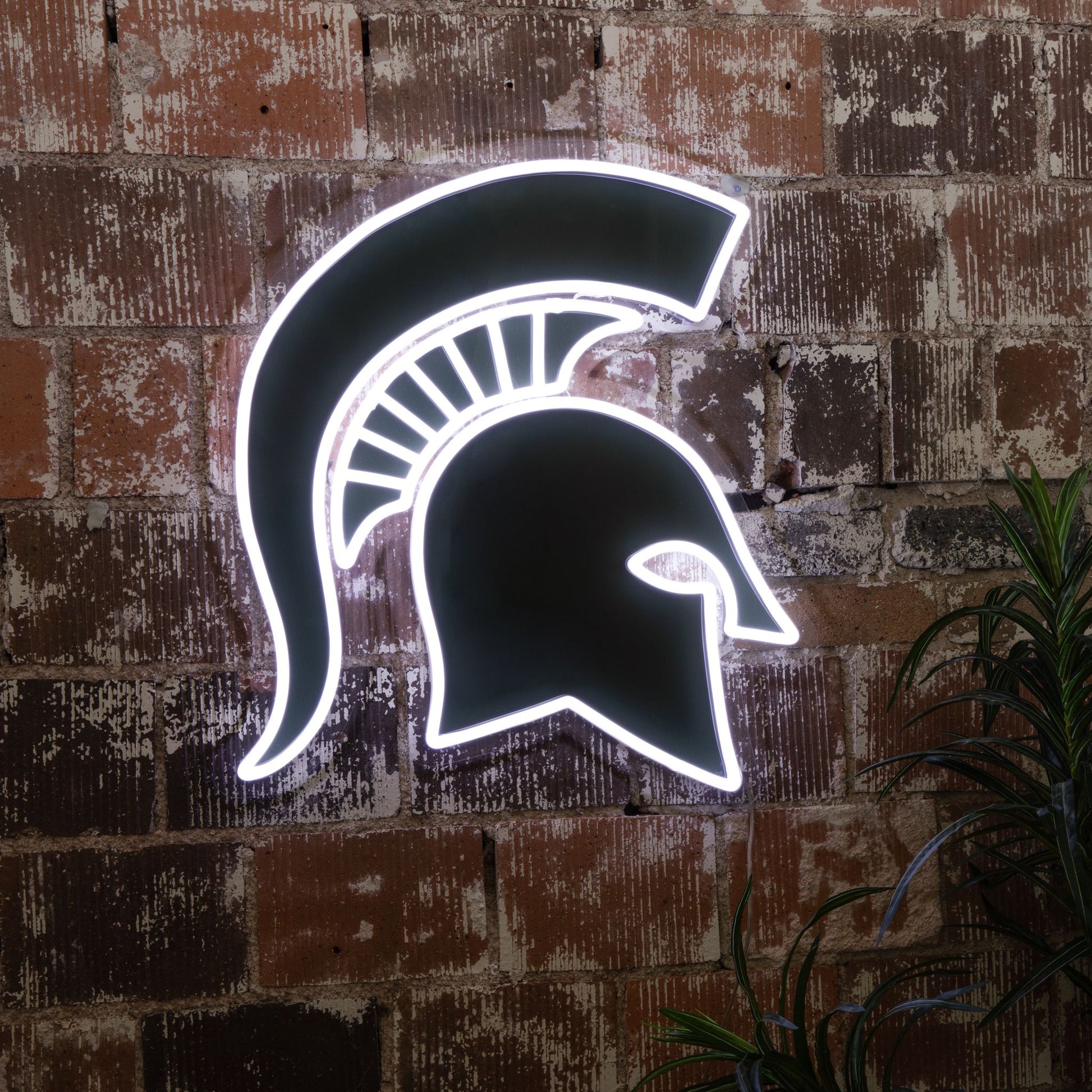 Michigan State University Logo Neon Sign - Saturday Neon