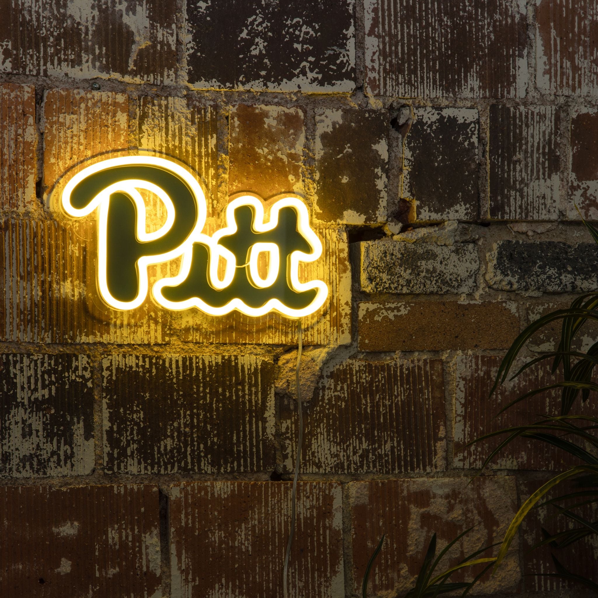Pitt Logo Neon Sign - Saturday Neon