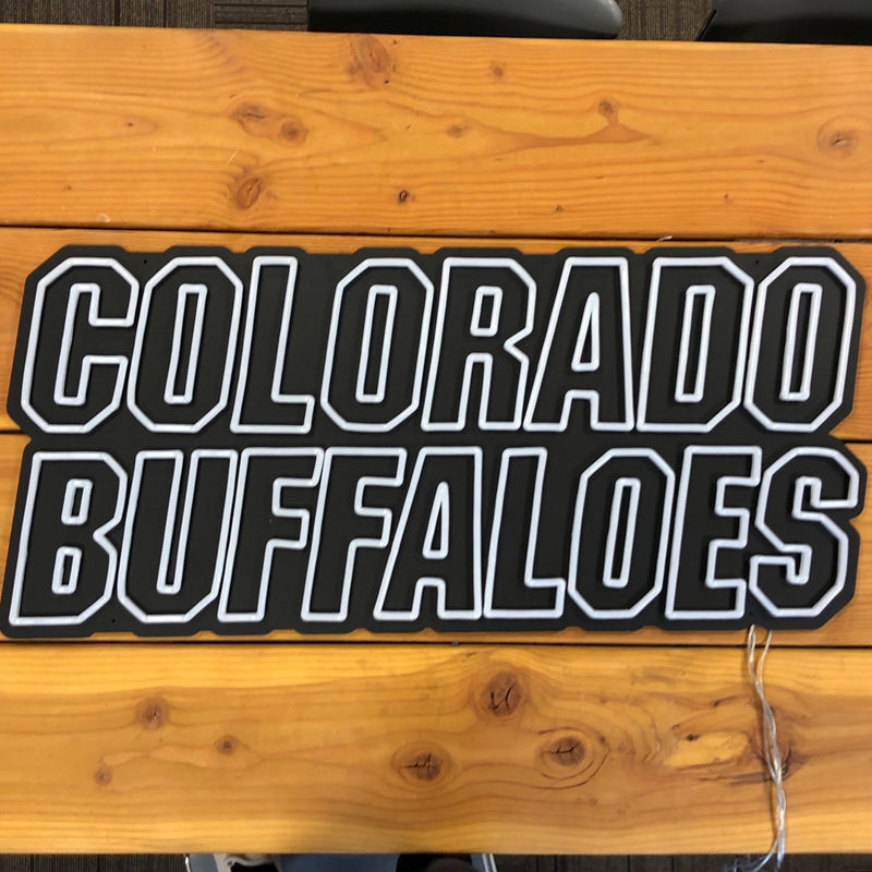 Colorado Buffaloes Neon Sign - Saturday Neon