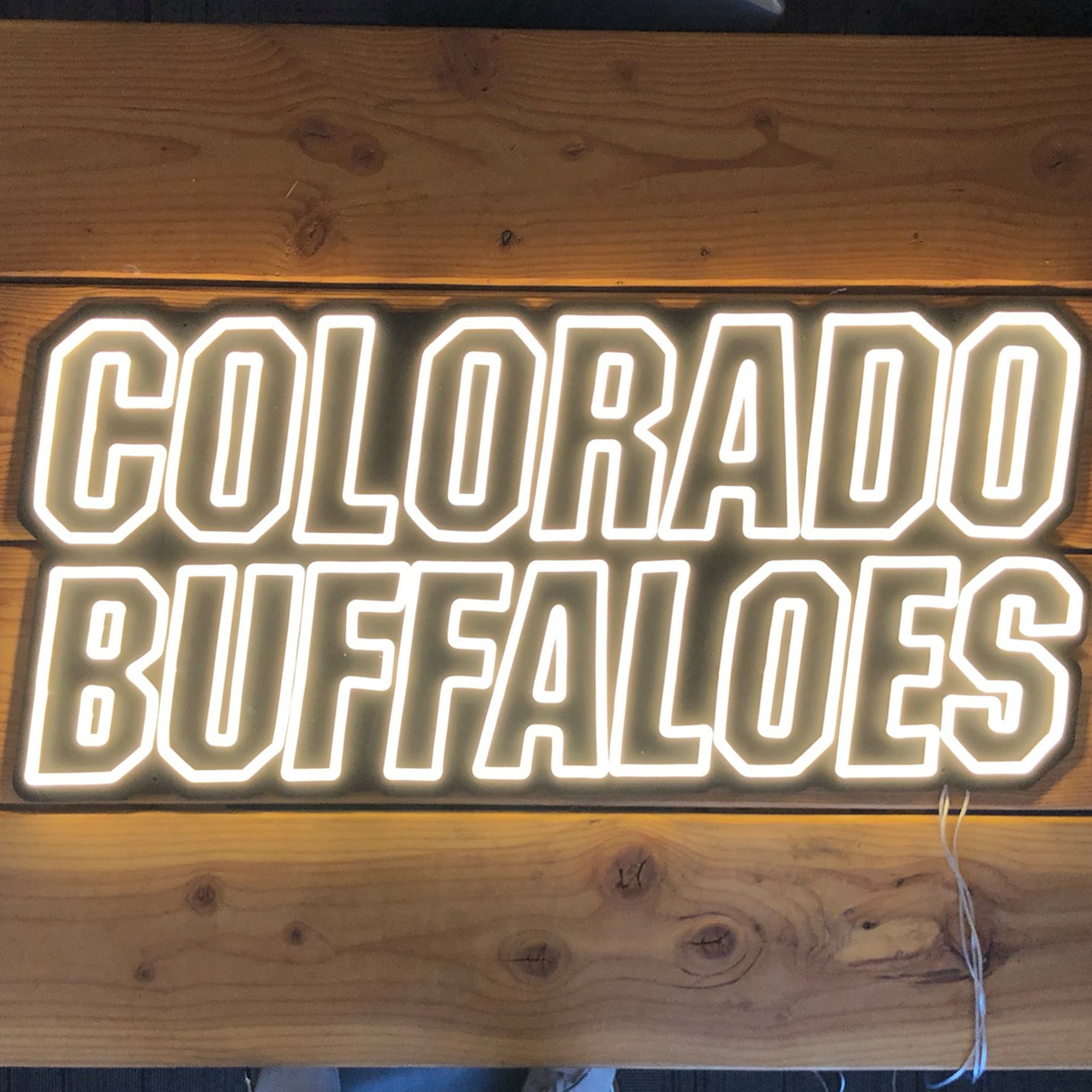Colorado Buffaloes Neon Sign - Saturday Neon