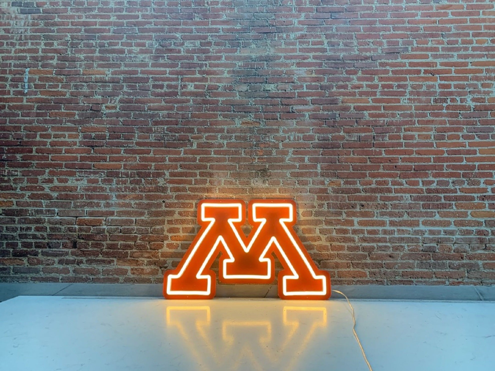 Minnesota Logo Neon Sign - Saturday Neon