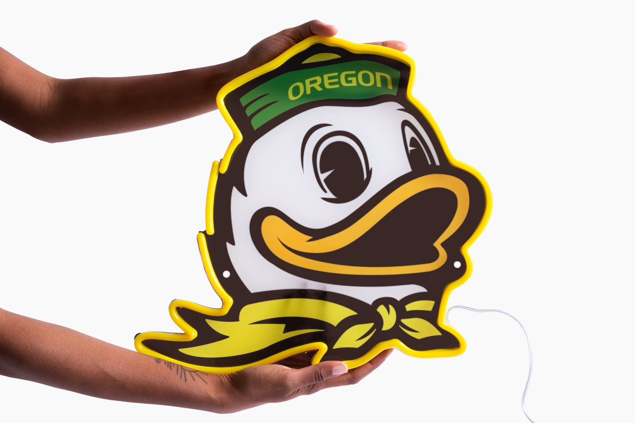 Oregon Ducks LED Neon Sign - Saturday Neon