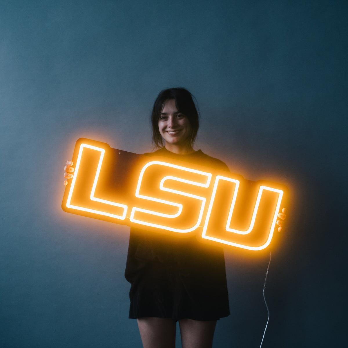 LSU Logo Neon Sign