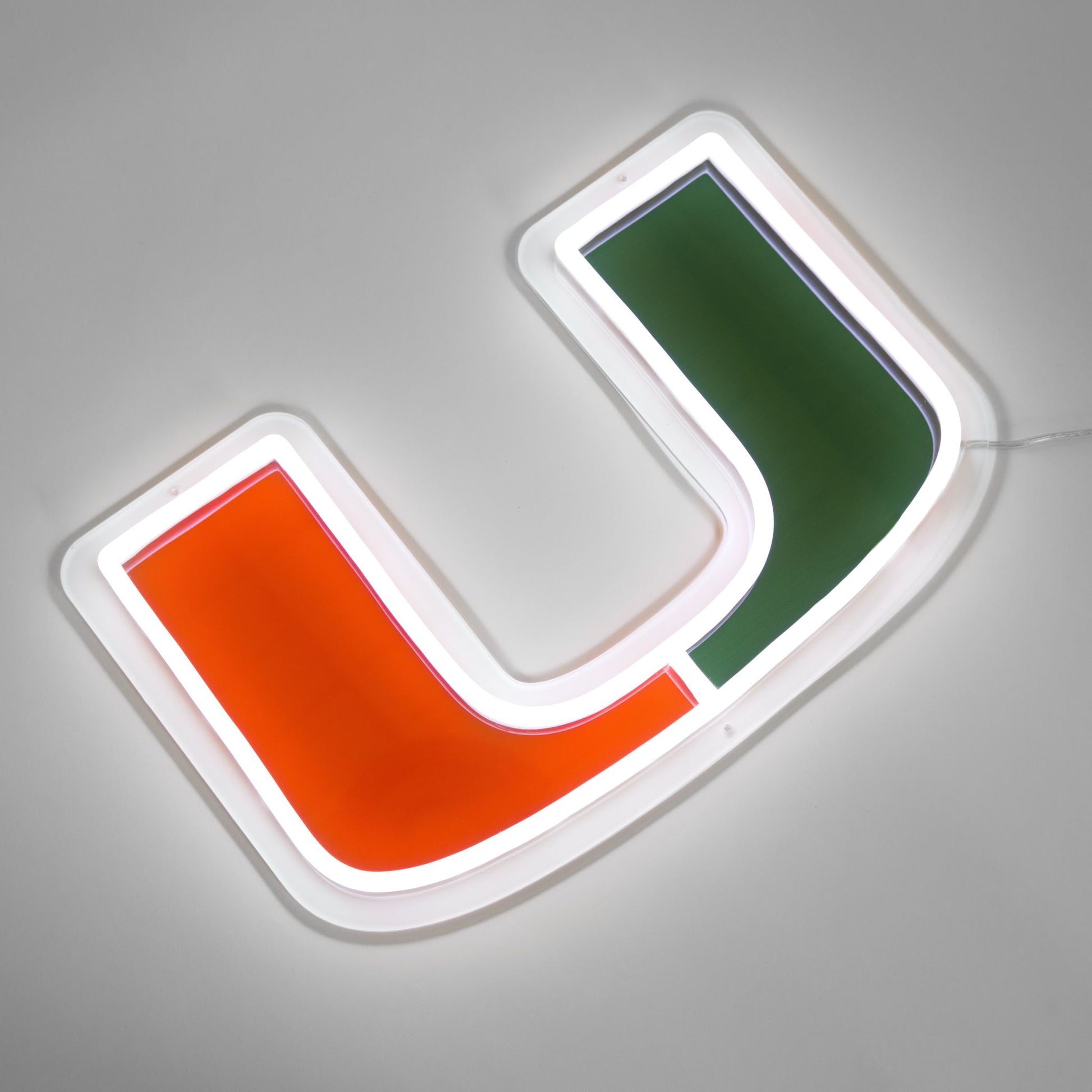 Miami Hurricanes Logo LED Neon Sign - Saturday Neon