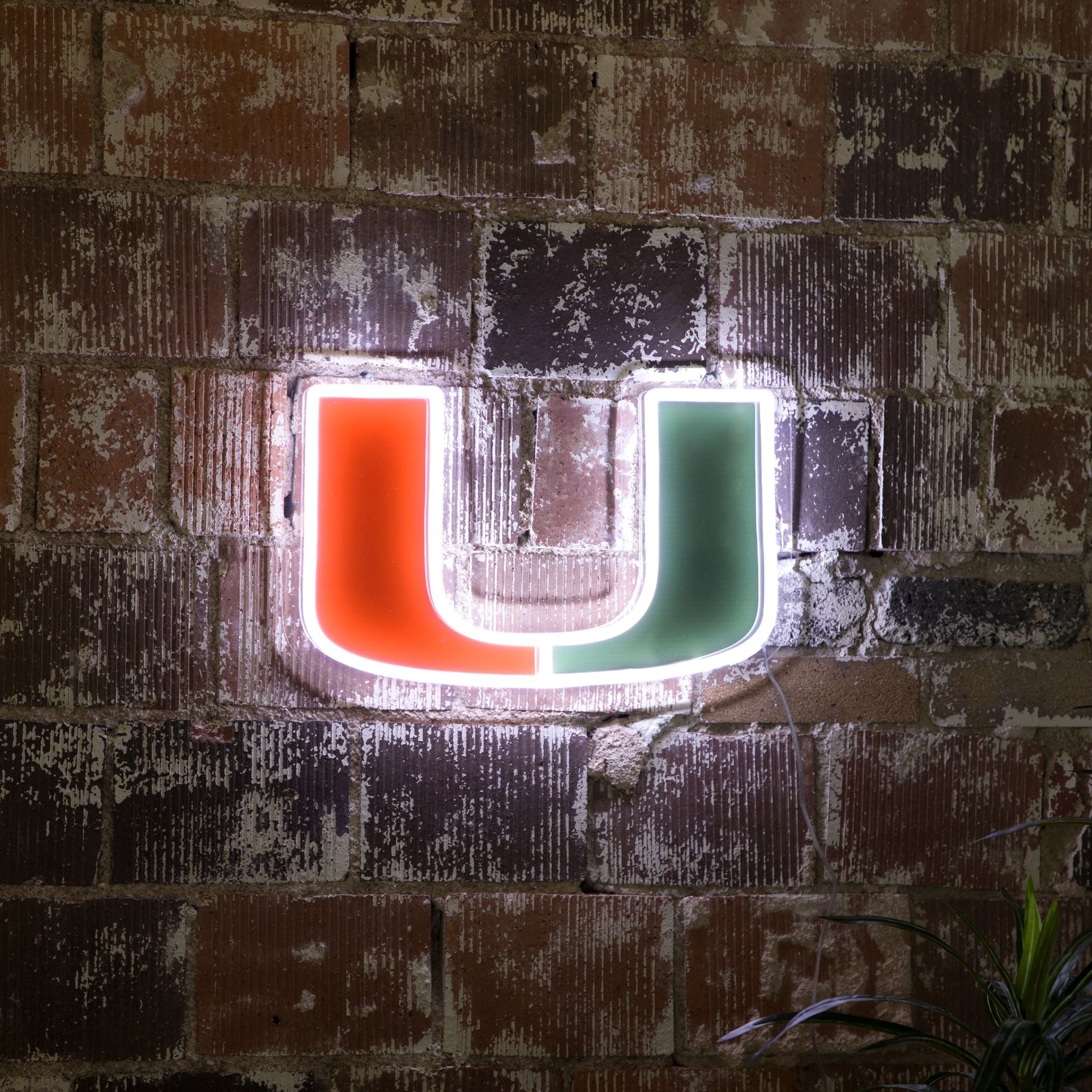 Miami Hurricanes Logo LED Neon Sign - Saturday Neon