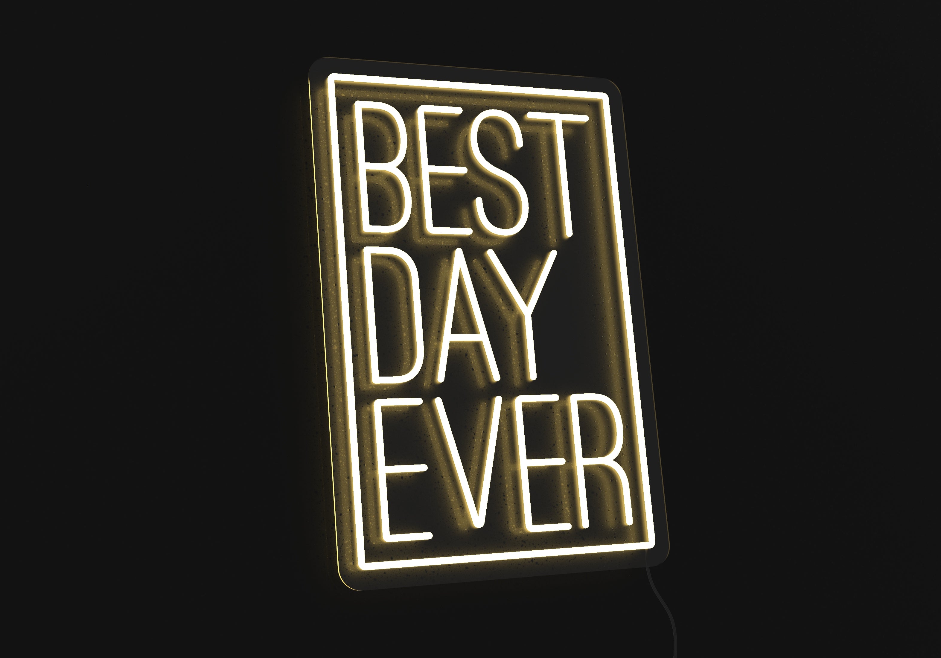 Best Day Ever LED Neon Sign - Saturday Neon