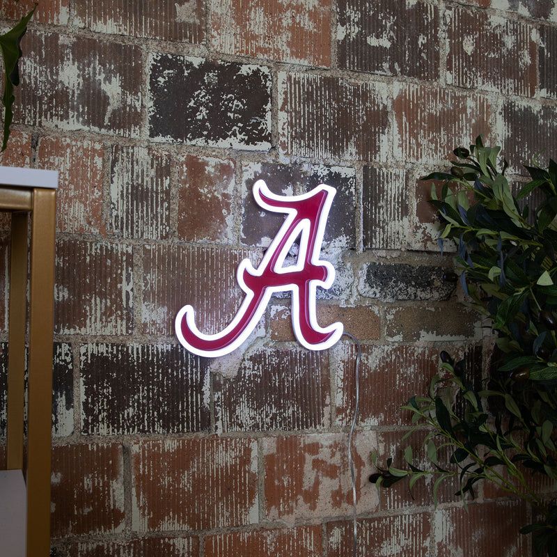 Alabama Crimson Tide LED Neon Sign - Saturday Neon